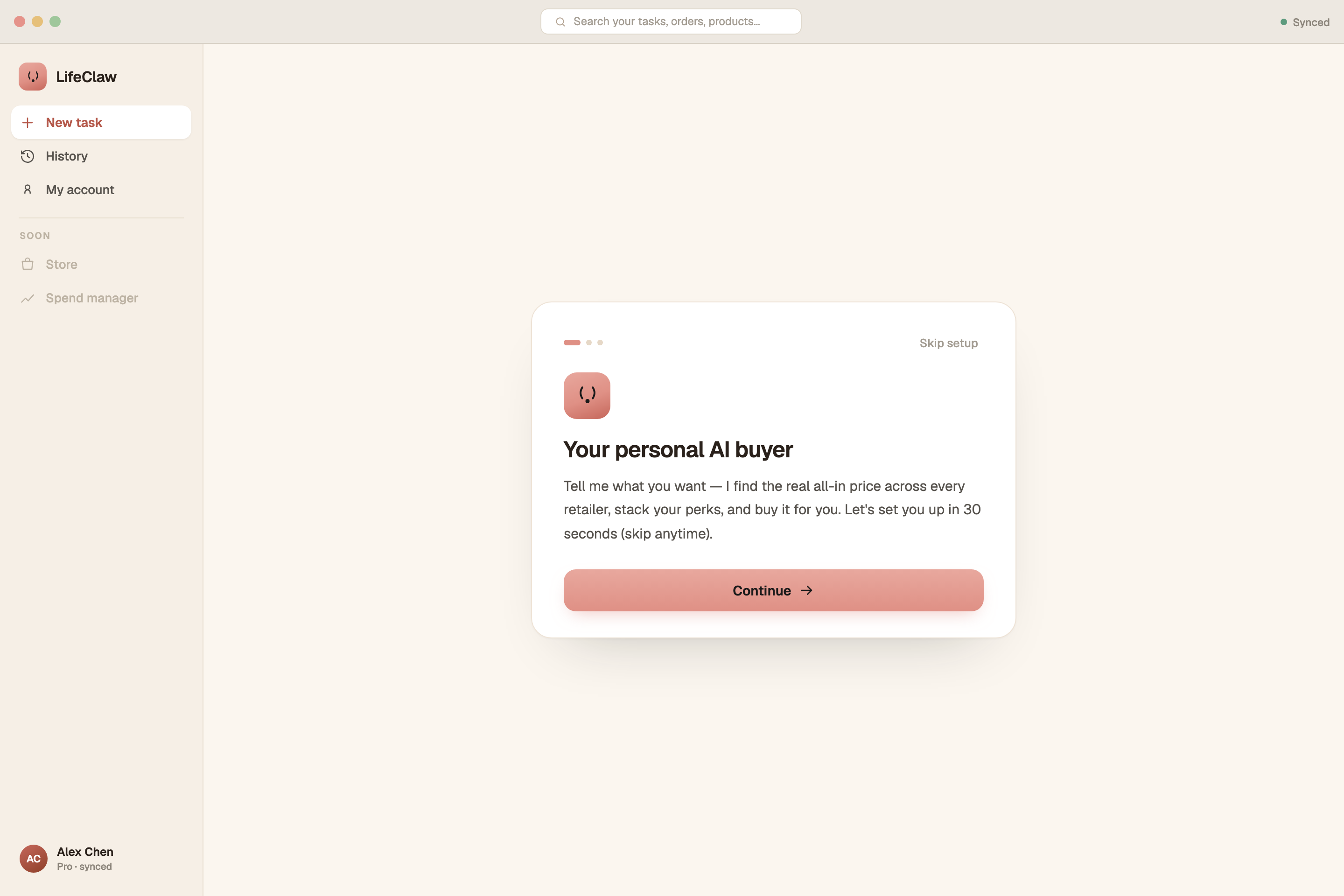 Saparo screenshot 1